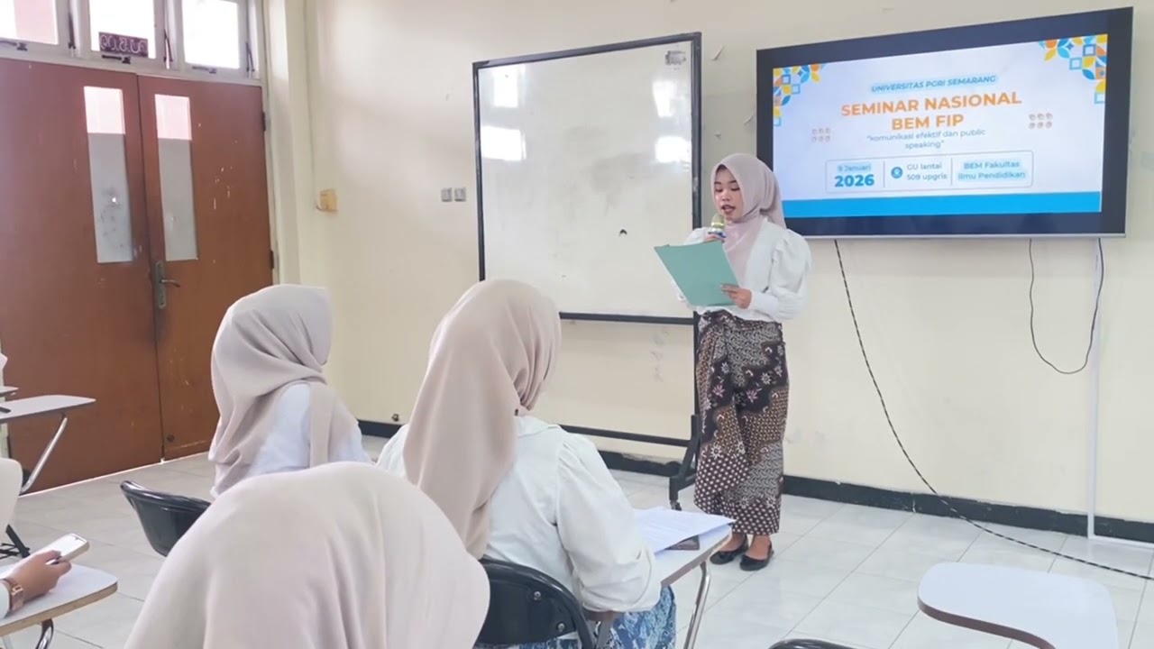ACARA SEMINAR NASIONAL dengan tema 