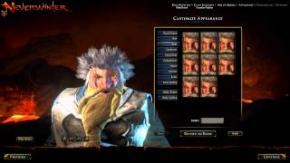 Neverwinter MMO Character Creation & Graphics Options (Gameplay Preview)