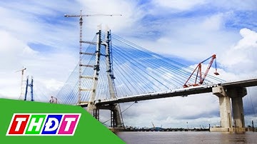 Cầu Vàm Cống có thể đi vào hoạt động trong tháng 5/2019 | THDT