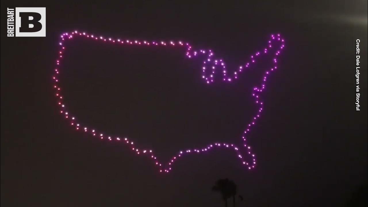 Redondo Beach Shines Bright with Independence Day Drone Light Show