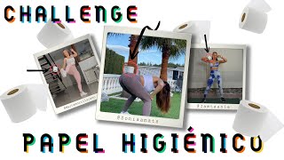 Challenge De Papel Higiénico Conseguiré Darle La Vuelta Con El Cuerpo?