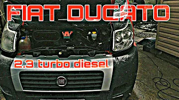 Замена масла в двигателе FIAT DUCATO (без ямы)