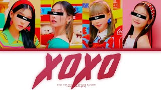 Your Girl Group (4 members) - 'XOXO' [Original by SOMI] Color Coded Lyrics