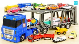 たくさん積める！ トミカ  ポケットトミカ BIGシリーズ おかたづけキャリアカー ／ Mini Tomica BIG Carrier car