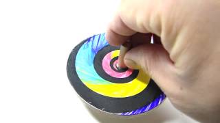 Top-See-Turvy, Optical Illusion DIY Coloring