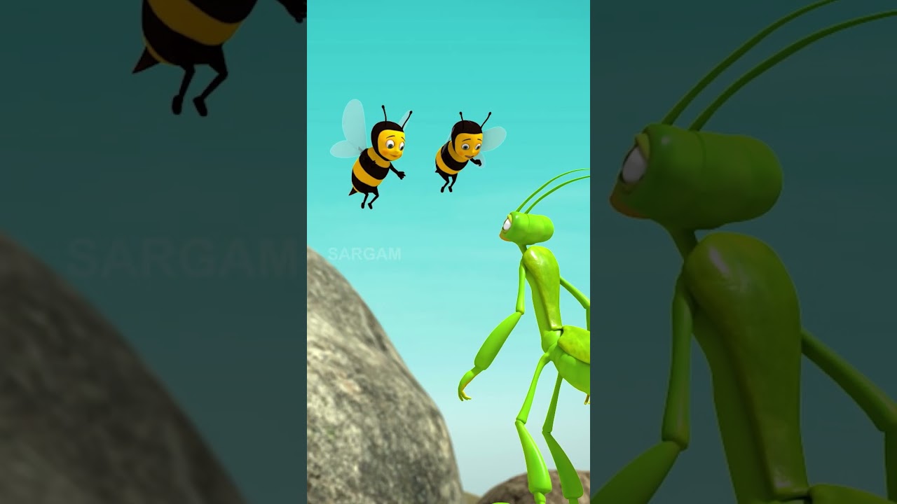 चींटी और टिड्डा | Part 5 | Kids Animation Story Hindi | Kids Cartoon | Cheentee Aur Tidda 