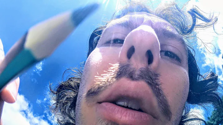 ASMR POV: DRAWING ON YOUR FACE 🌞OUTSIDE🌞 (Actual Camera Touch) SCRATCHING, LENS TAPPING for SLEEP