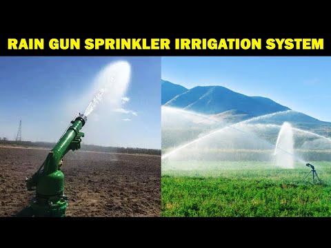 RAIN GUN SPRINKLER IRRIGATION SYSTEM | Agriculture Irrigation