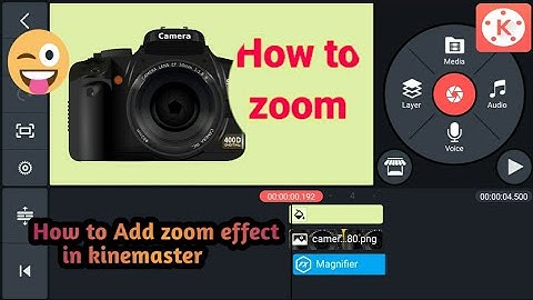 #kinemaster #tutorial #zoomeffect #magnifier how to create zoom effect by using kinemaster