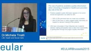 EULAR Brussels Conference 2015: Dr. Michaela Tinelli