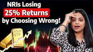 ETFs vs Index Funds: Best NRI Investment Option in 2025! GOLD ETFs