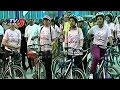 Huge response to bicycle rally by Hyderabad SHE team