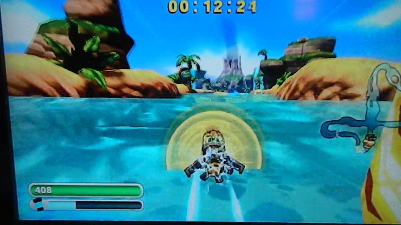 BRR Playing Skylanders SuperChargers Racing: Tropic Plunder - Ghost Race - YouTube