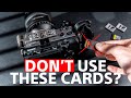 What sd cards to use for sony fx30a7iv