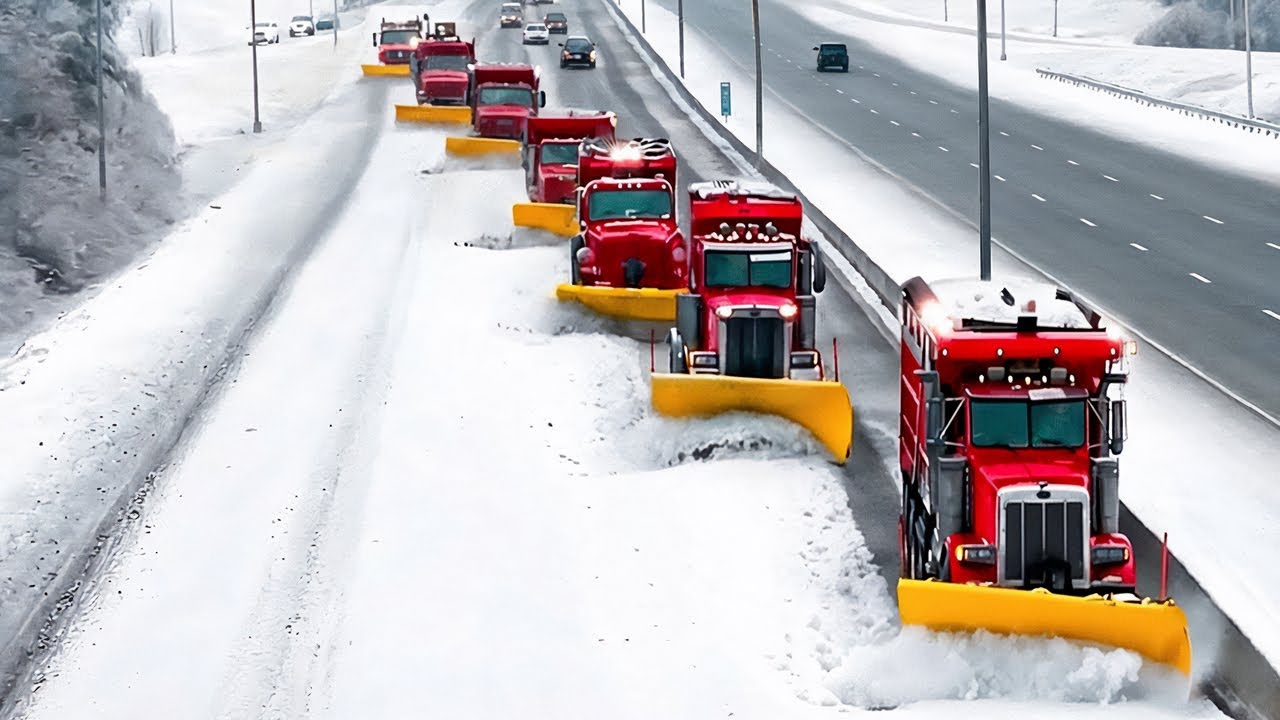 Potentes Máquinas Quitanieves - Limpieza de Nieve Extremadamente Rápida