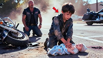 Bullied Orphan Gave A Hells Angel Baby CPR, 793 Bikers Rode To Say Three Words He Never Heard Before