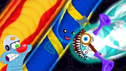 Wormate.io / Snake game / OGGY with Jack