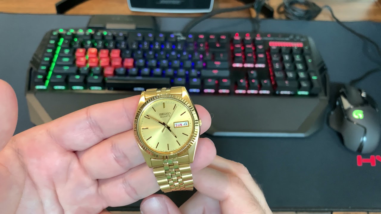 12 month review of Seiko SGF206 (Rolex Datejust Homage) - YouTube