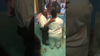 Brittany's baptism into Christ 4-16-17