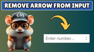 How to Remove Arrows from Input Type Number in HTML and CSS