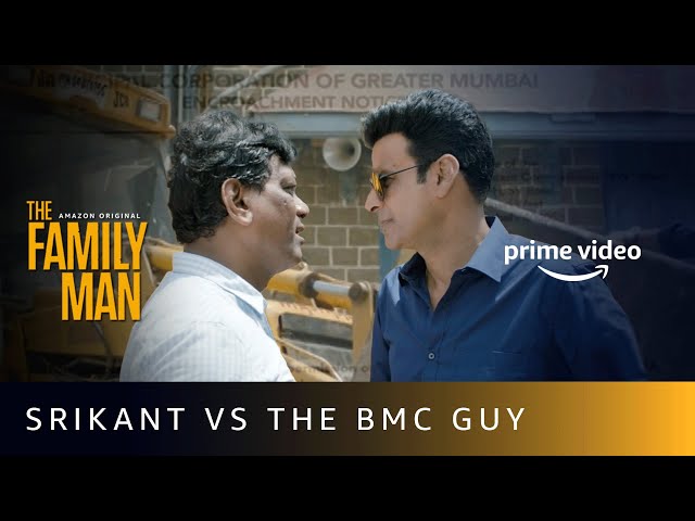 Srikant Saves The School | The Family Man BMC Scene | Manoj Bajpayee | Amazon Prime Video class=