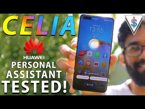 EXCLUSIVE Huawei Assistant Celia First Impressions On Huawei P40 Pro Sri Lanka 