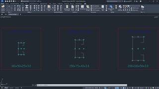 Creating Custom Sections in Advance Steel