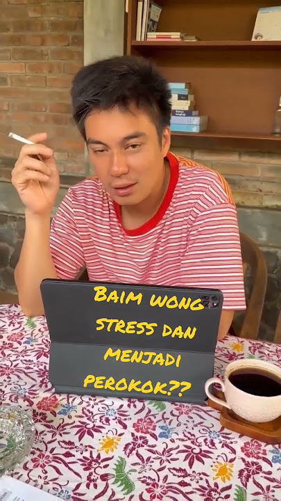 BAIM WONG MENGAKU STRESS DAN MENJADI PEROKOK?! #baimwongviral #coldplay