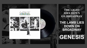 Genesis - The Light Dies Down On Broadway (Official Audio)