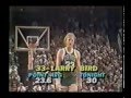 Larry Bird (34/18/9) vs Trail Blazers, 1983-84, highlights