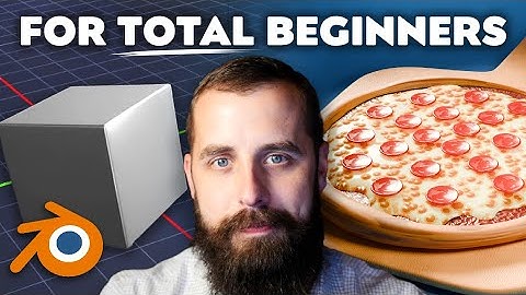 Blender for Complete Beginners | Pizza Modeling Tutorial