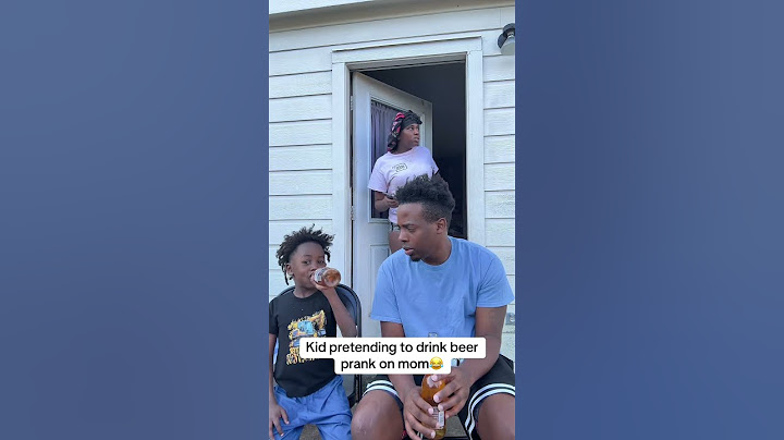Son pretends to drink beer prank😂#shorts #funny #prank
