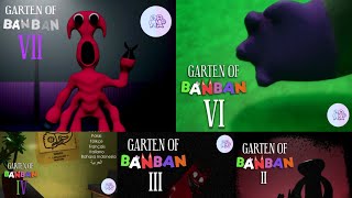 Garten Of Banban 2 3 4 6 7 - 1 Day Left Picture Comparison (Concept)