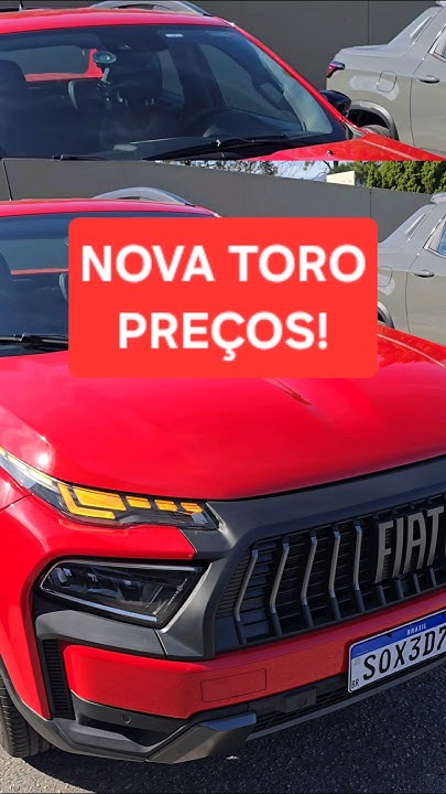 FIAT TORO FICOU MAIS CARA #shorts