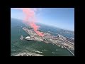 Skydivers Drop Into Long Beach Marina