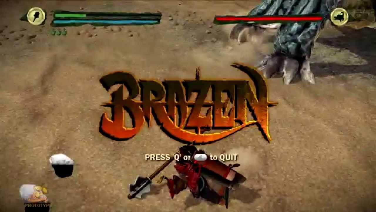 Brazen Prototype (PC game on Steam by Double Fine Productions) gameplay 1080p 60fps