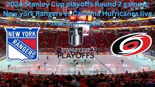 2024 Stanley Cup playoffs Round 2 game 3: NY Rangers vs Carolina Hurricanes live reaction + chat