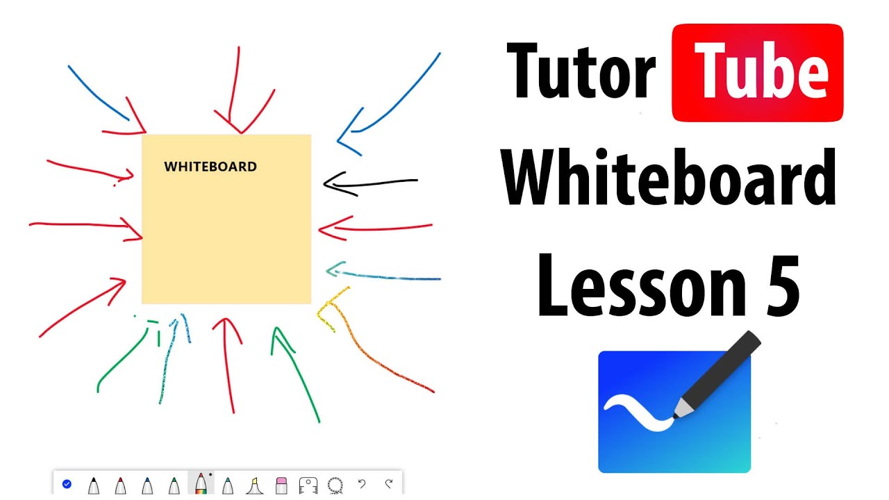Whiteboard Tutorial - Lesson 5 - Inking Mode Pen Types