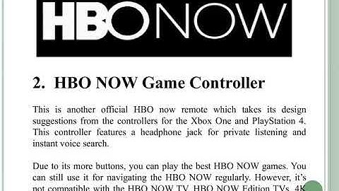 Top 3 HBO Go Buffering and HBO Now Buffering Remote Apps and Controllers
