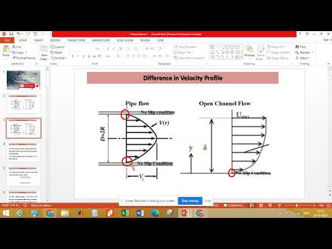 Difference in velocity distribution of pipe flow and open channel flow @CivilMentors
