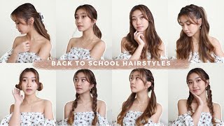 Easy 5 Minute Back To School Hairstyles