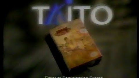 Operation Wolf NES Commercial