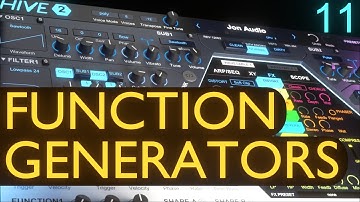 Function Generators | u-he Hive 2 Tutorial Lesson 11