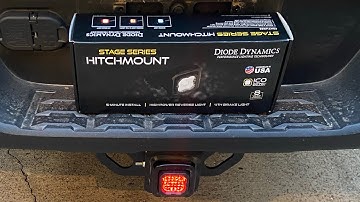 3rd gen #Tacoma Diode Dynamics HitchMount C1R LED Pod Install and Review