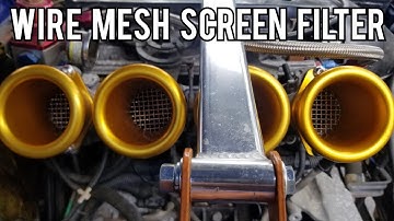 How to install a Stainless Steel mesh screen filter for the ITB
