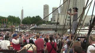 L'arrivée de L'Hermione La Fayette à Philadelphie (Etats-Unis)