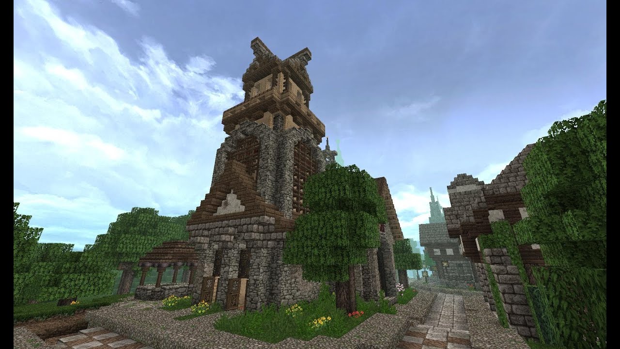 Minecraft Kirche Mittelalter