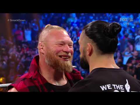Brock Lesnar Attacks Roman Reigns & F5's The Usos | WWE SmackDown 1st Oct 2021 | Full Segment