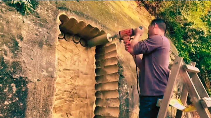 He Started Carving a House Into a Giant Rock… And the Results Are Incredible @channel520