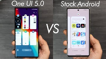 Samsung One UI 5 0 vs Stock Android 13   Which Has Better Animations @007sniperking #trending